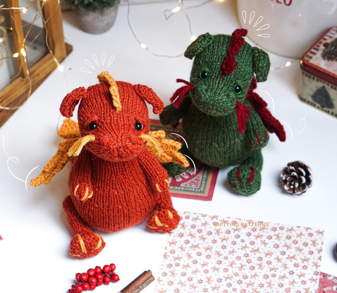 Dragon Knitting Pattern