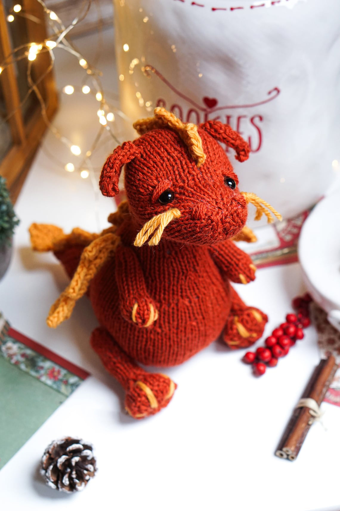 Dragon Knitting Pattern