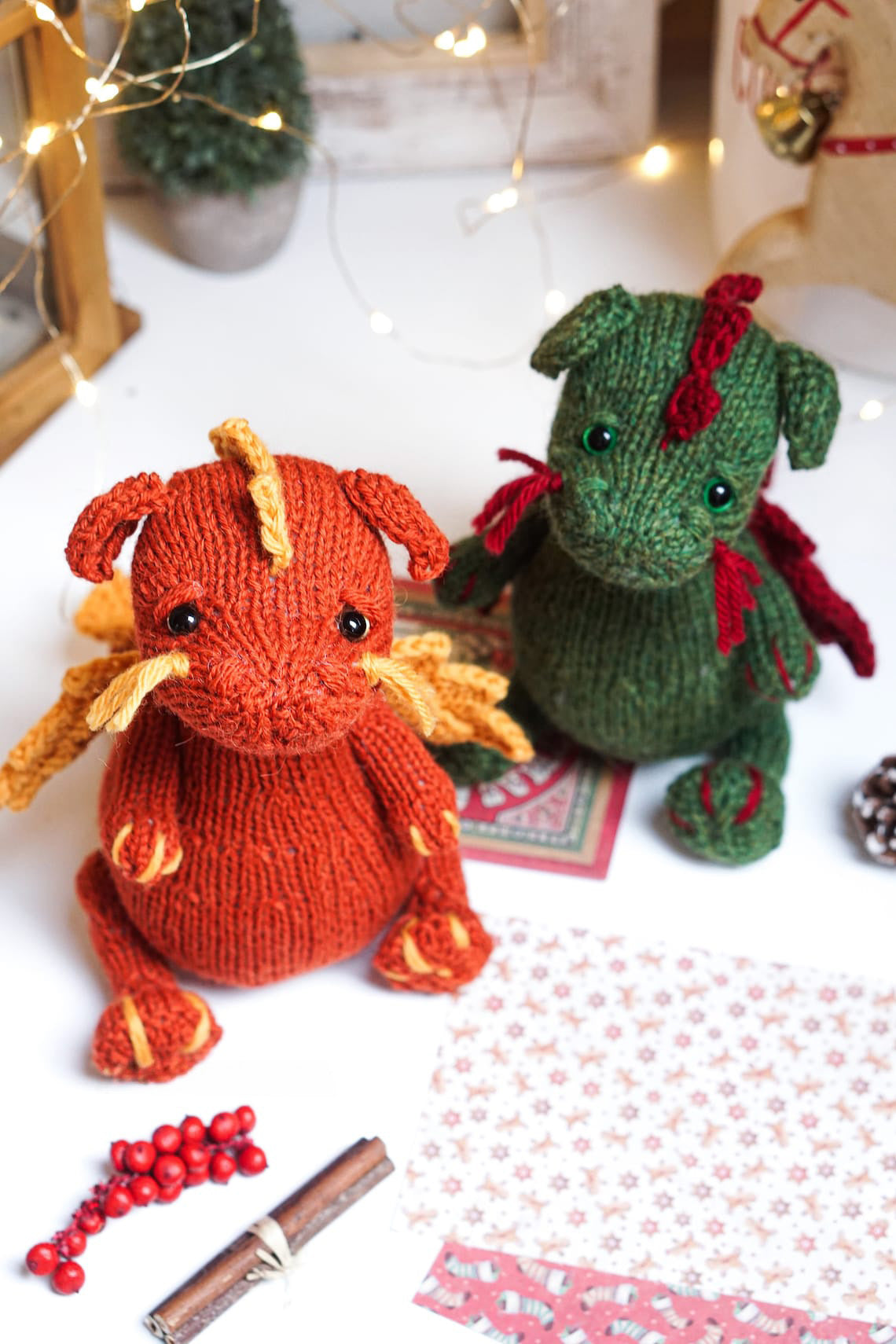 Dragon Knitting Pattern