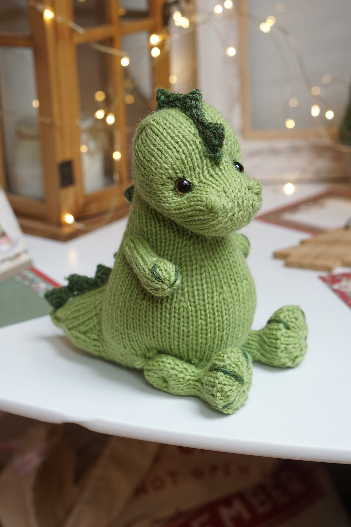 Dragon Knitting Pattern