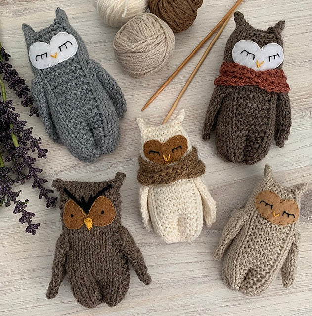 Owl Knitting Pattern