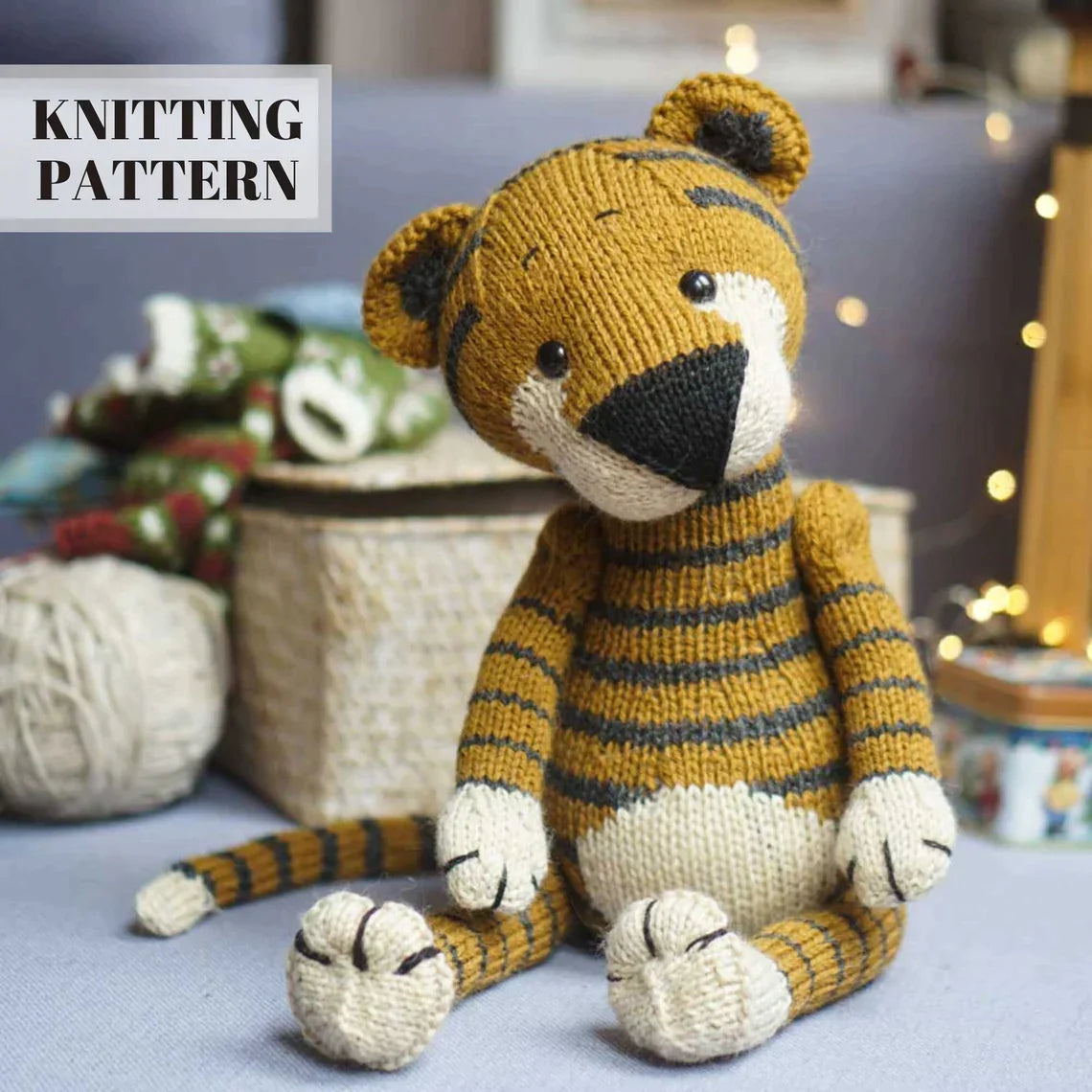 Tiger Knitting Pattern