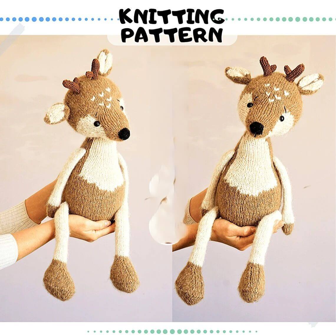 Reindeer Knitting Pattern