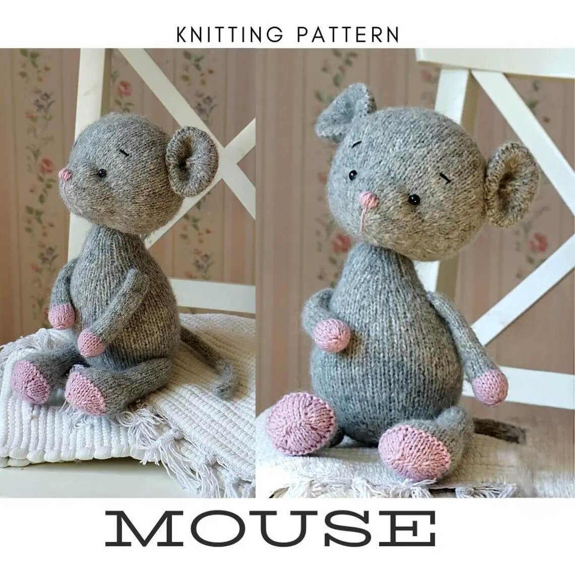 Mouse Knitting Pattern