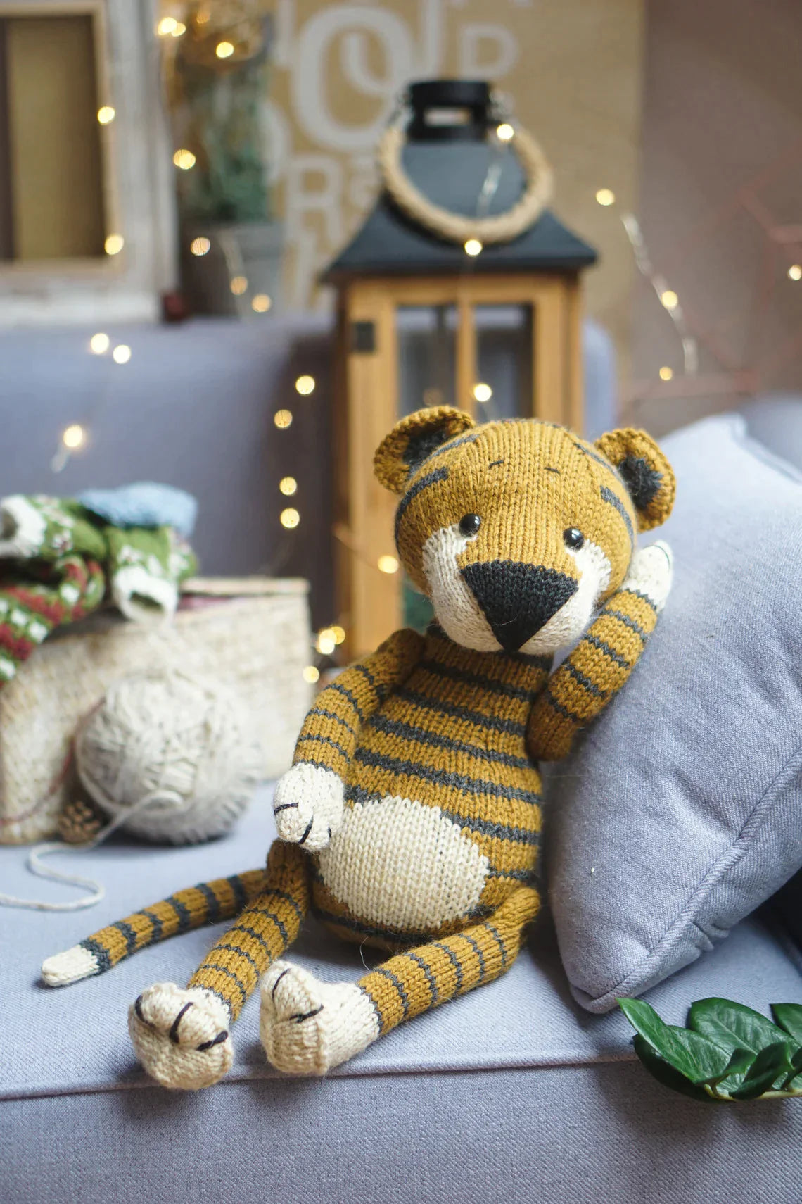 Tiger Knitting Pattern