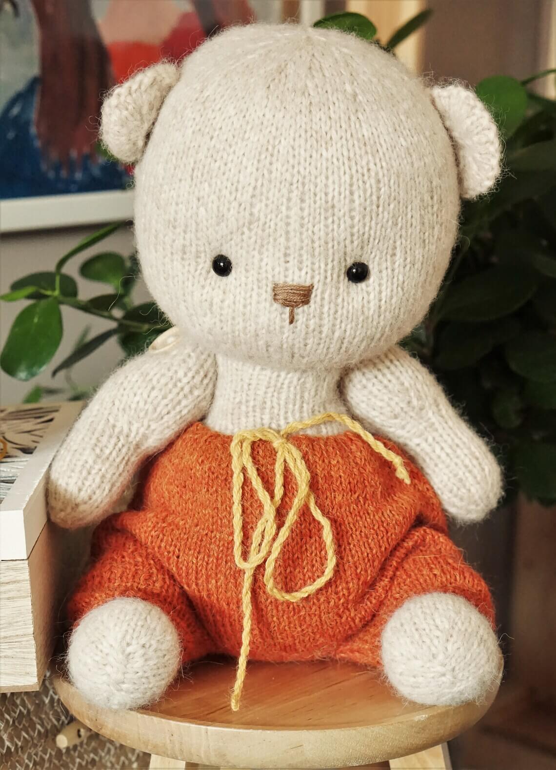 Bear Knitting Pattern