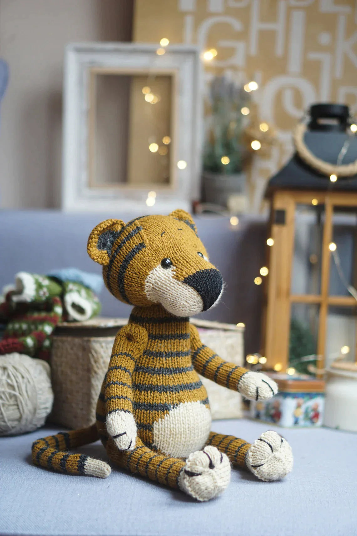 Tiger Knitting Pattern